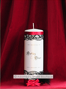 Enchantment Wedding Candle